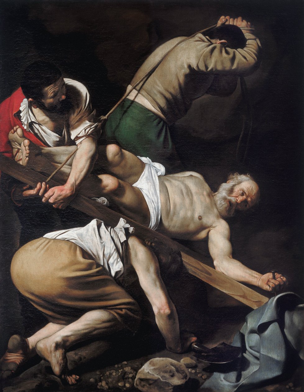 Crucifixion de Saint Pierre - Caravaggio