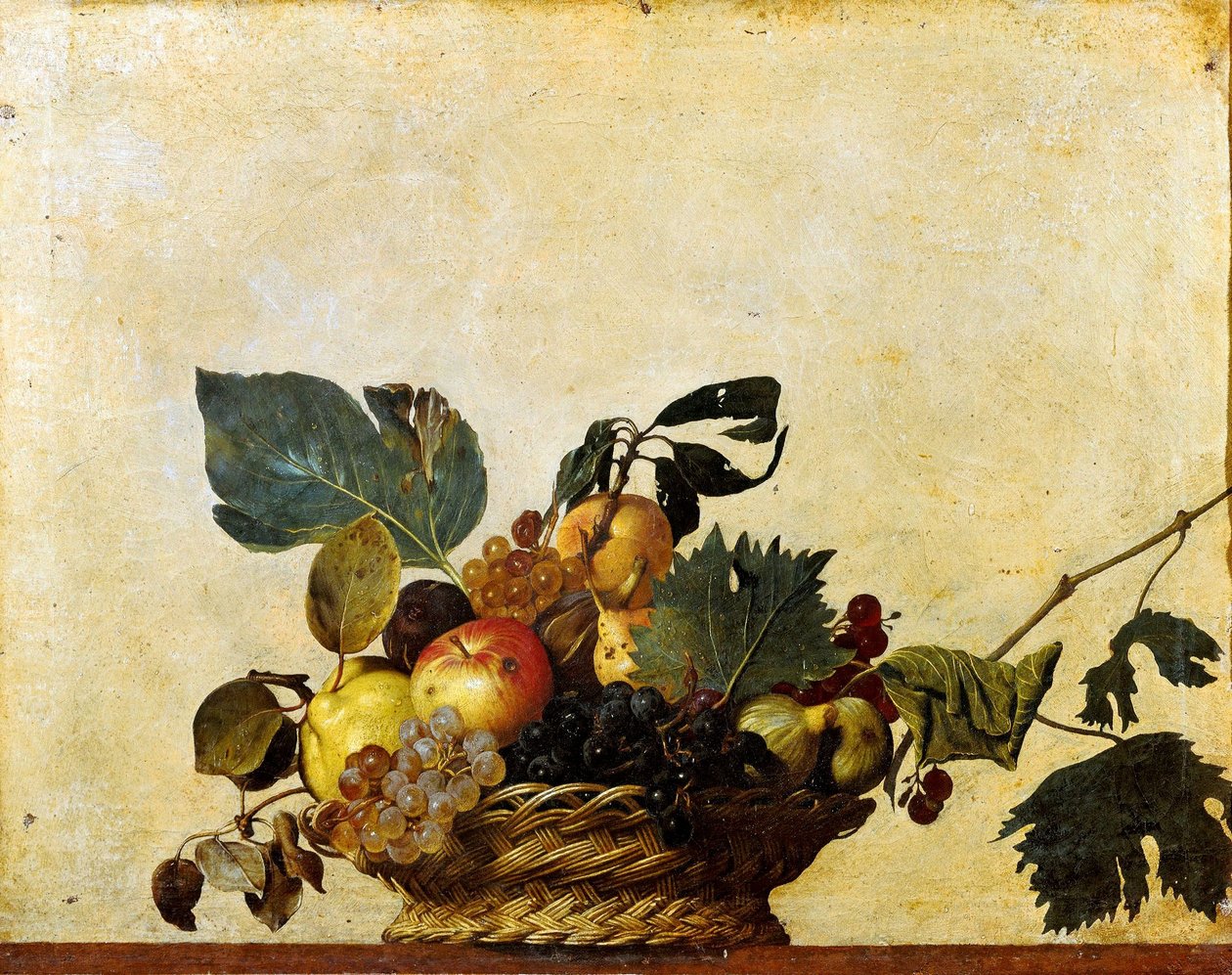 Italien : Corbeille de fruits - Caravaggio