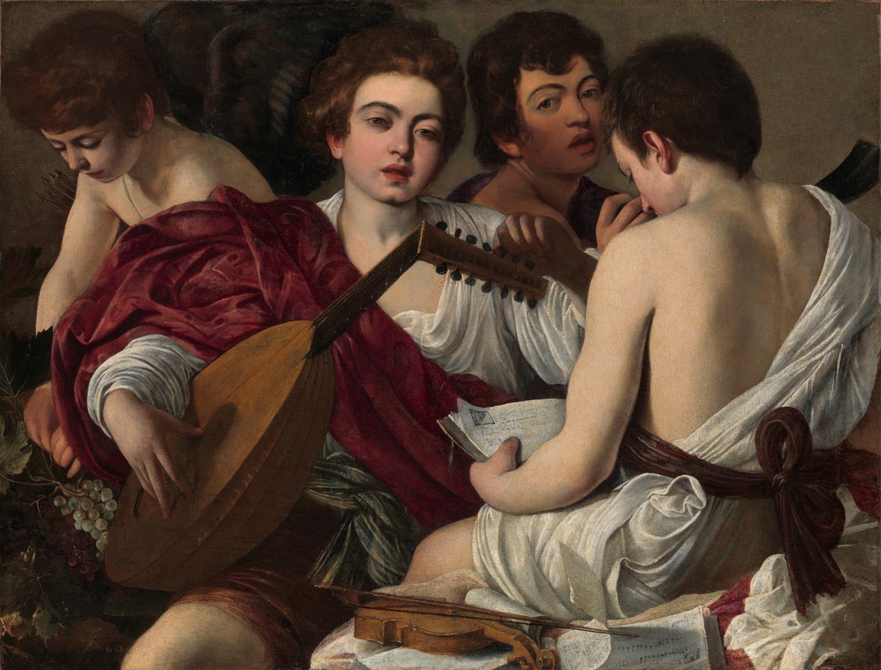 Les musiciens - Caravaggio