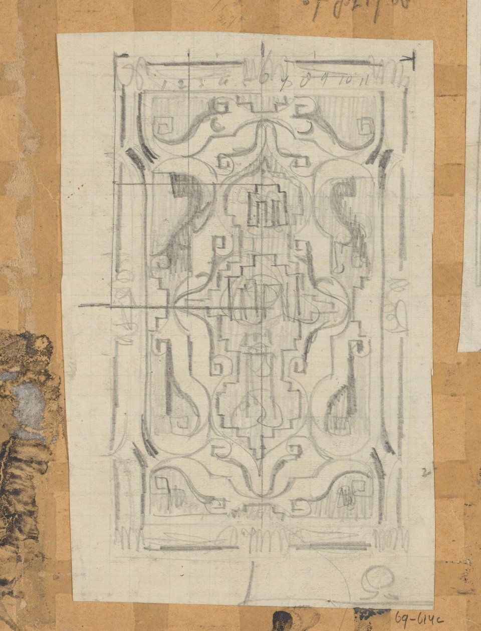 Dekoratives Design - Carel Adolph Lion Cachet