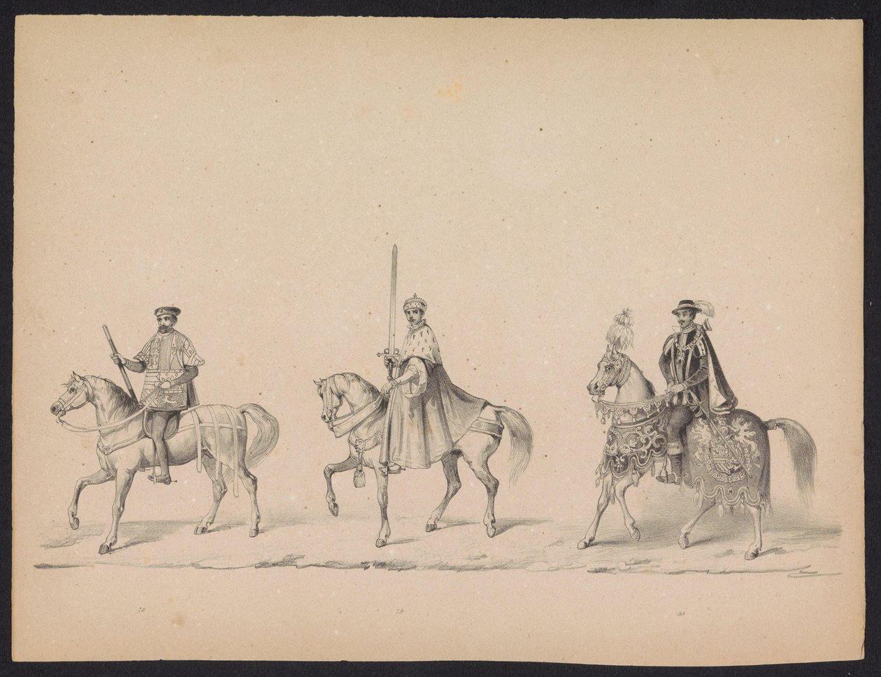 Maskerade van de Utrechtse studenten, 1846 (plaat 14) - Carel Christiaan Antony Last
