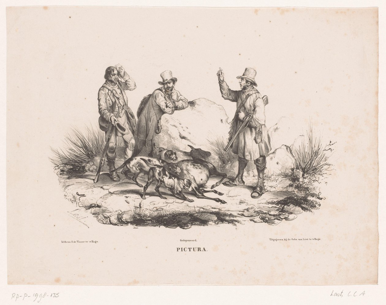 Chasseurs au repos - Carel Christiaan Antony Last