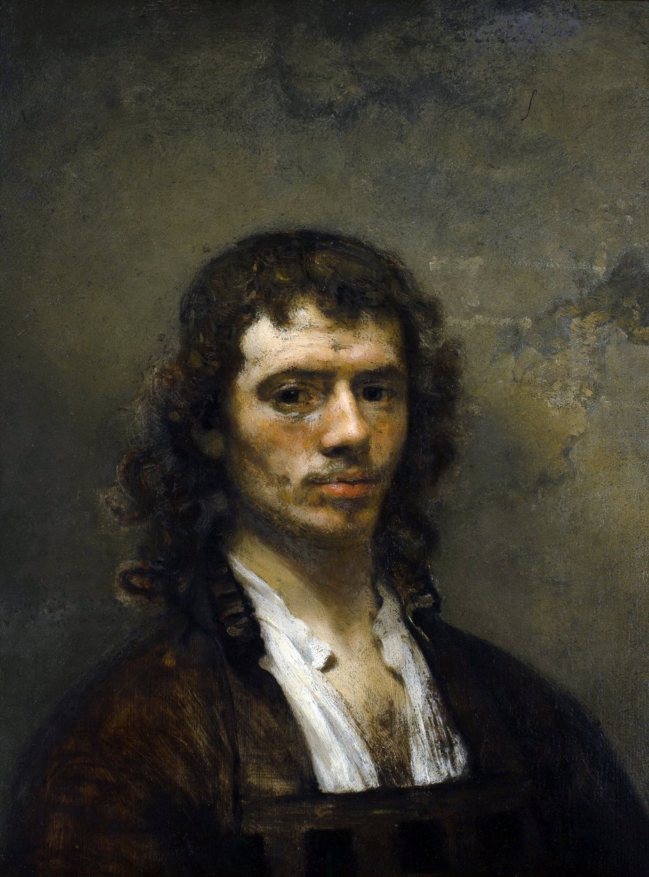 Autoportrait, vers 1645 (huile sur bois) - Carel Fabritius