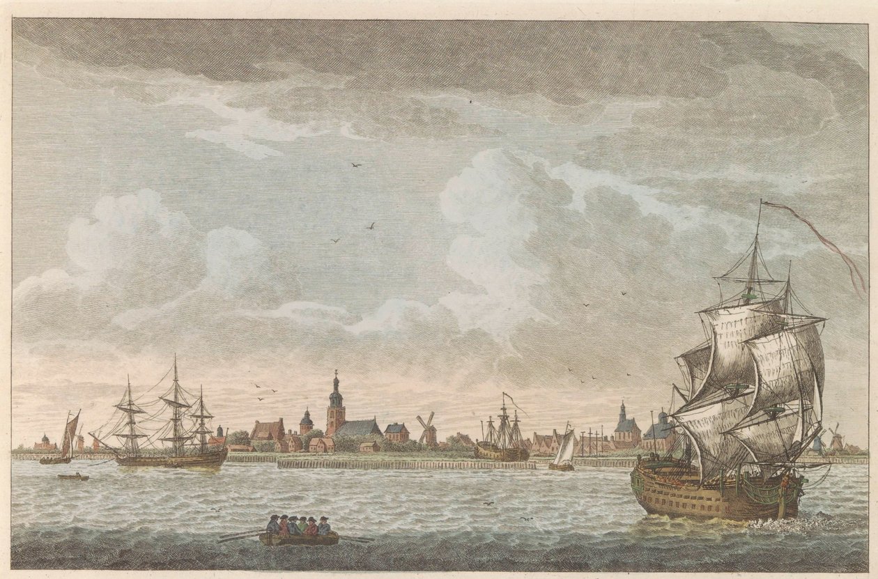 Vue de la Ville de Horn - Carel Frederik Bendorp (I)
