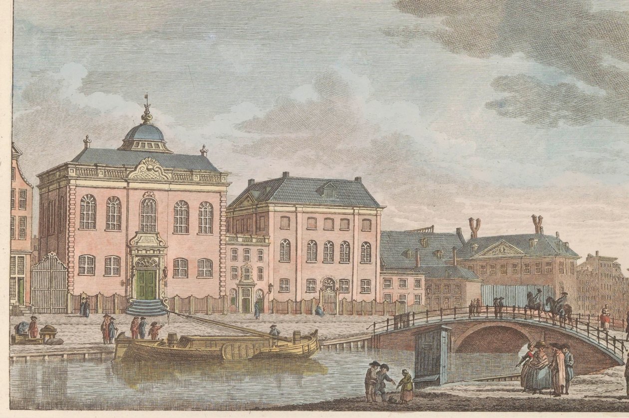 Synagogue Allemande à Amsterdam - Carel Frederik Bendorp (I)