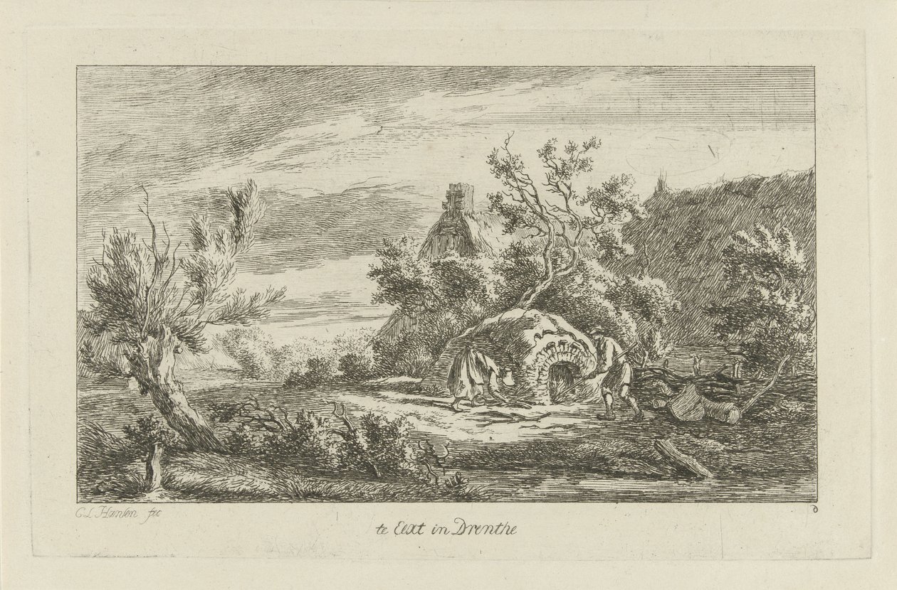 Four pour une ferme - Carel Lodewijk Hansen