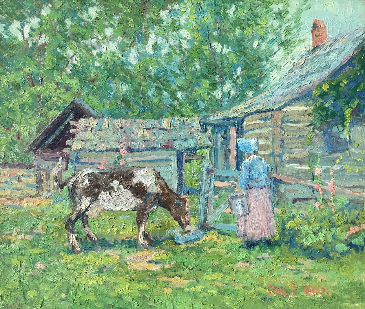 Temps de traite et de nourrissage - Carl Graf