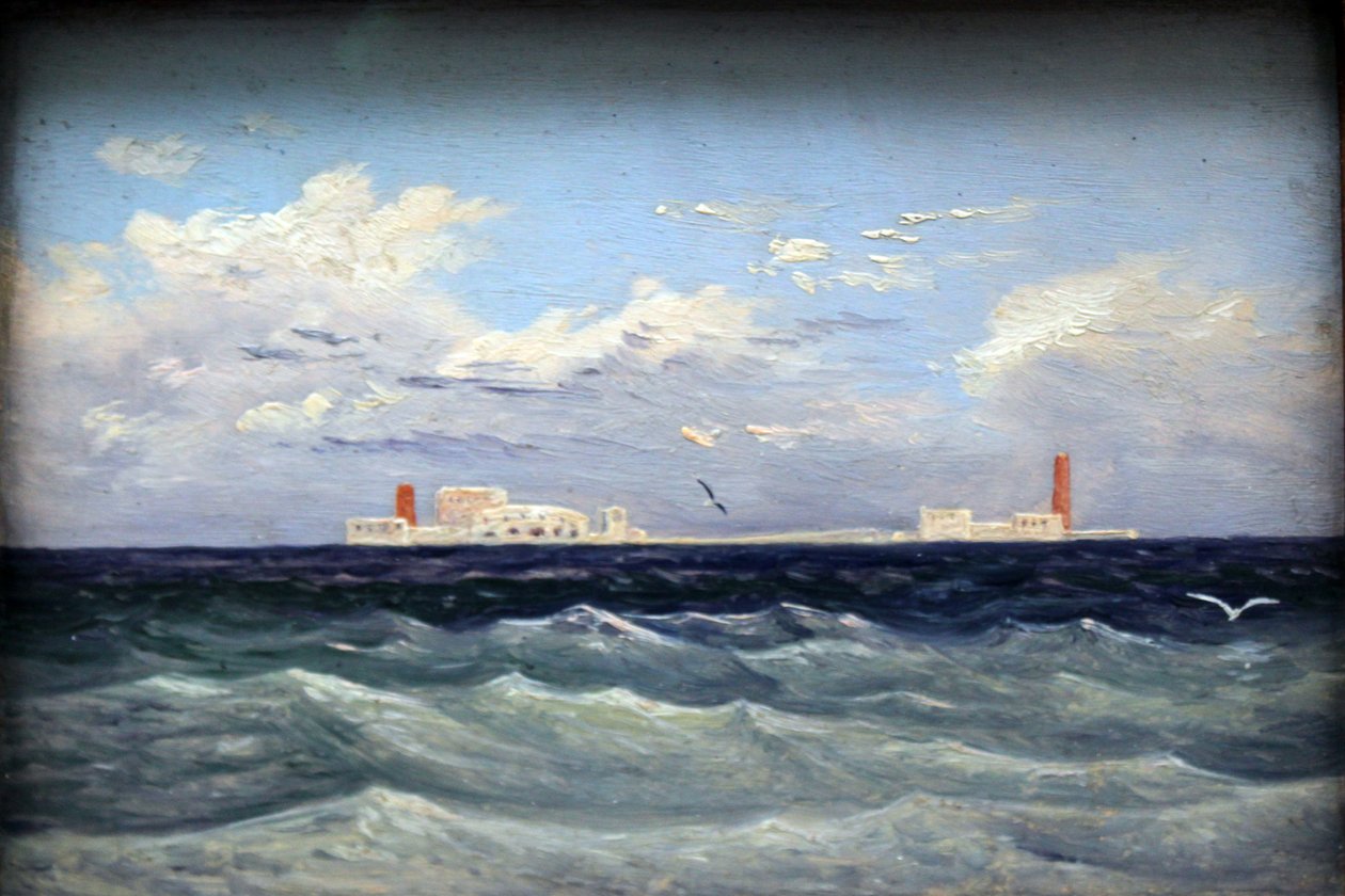 Forteresse méditerranéenne - Carl Gustav Carus
