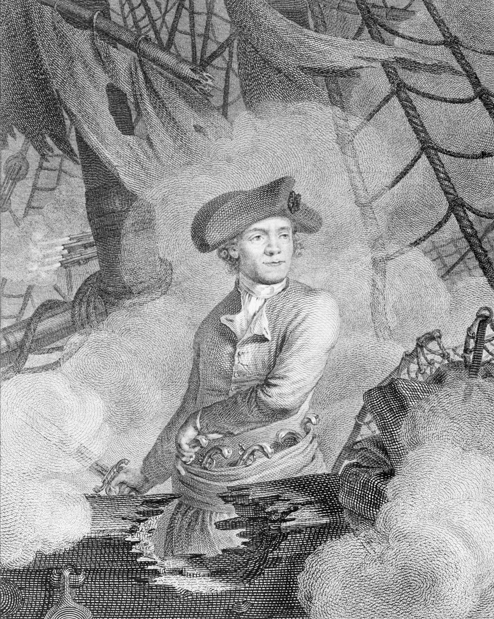 John Paul Jones, commodore au service des États-Unis d