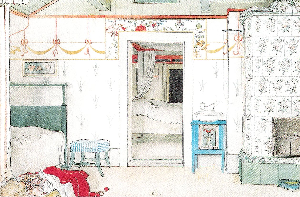 La sieste de Brita - Carl Larsson