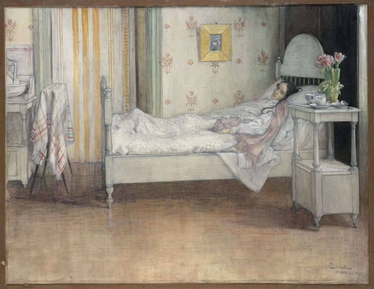 Convalescence, c.1899 - Carl Larsson