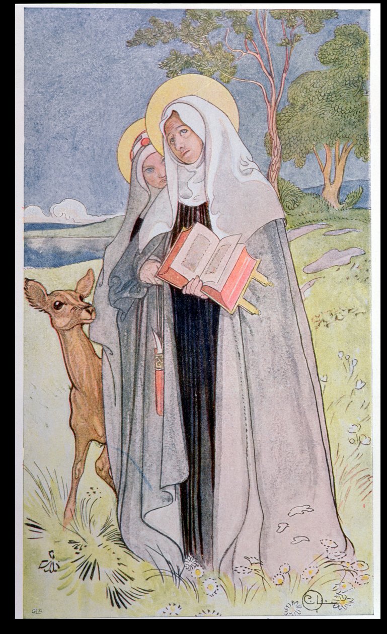 Sainte Brigitte de Suède, illustration d