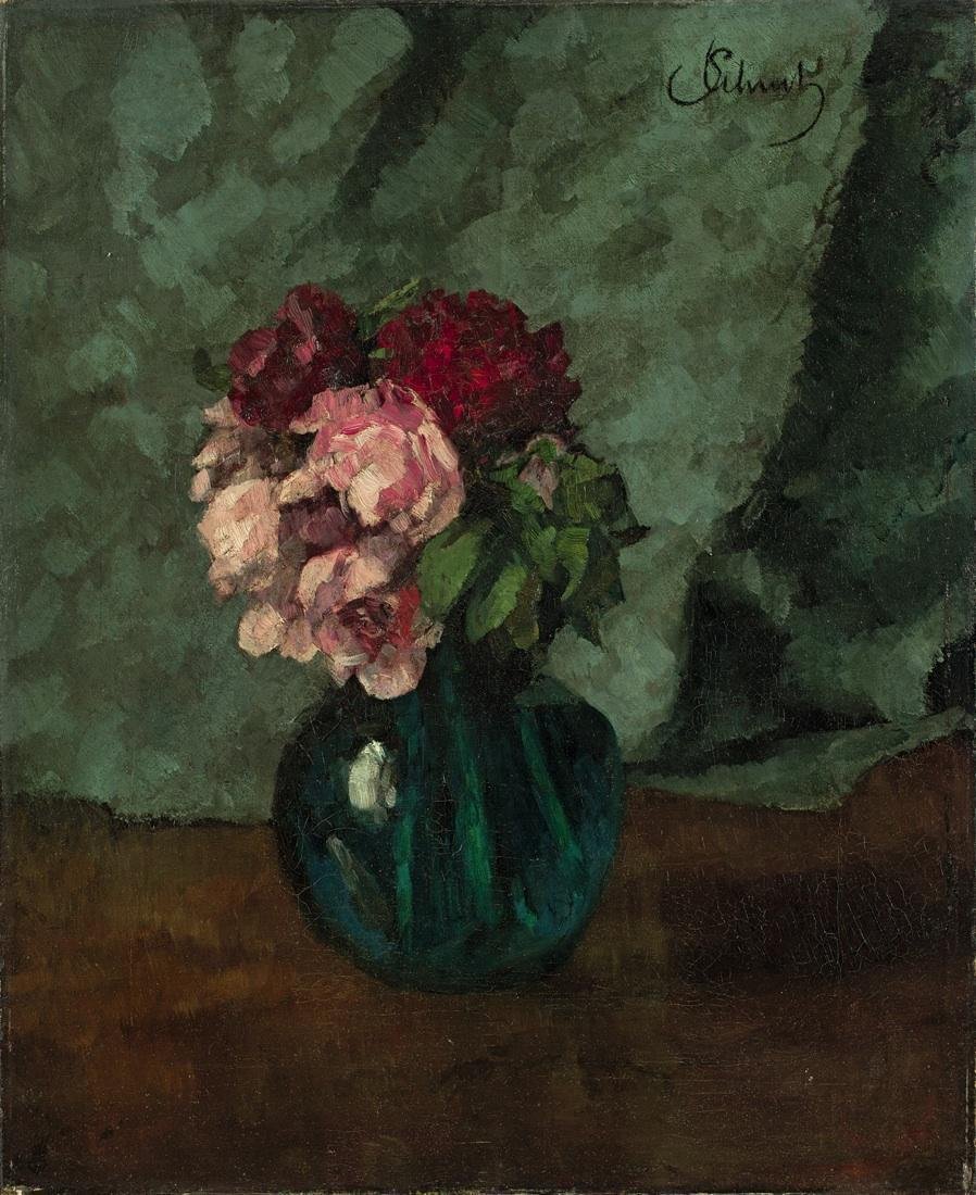 Bouquet de roses - Carl Schuch