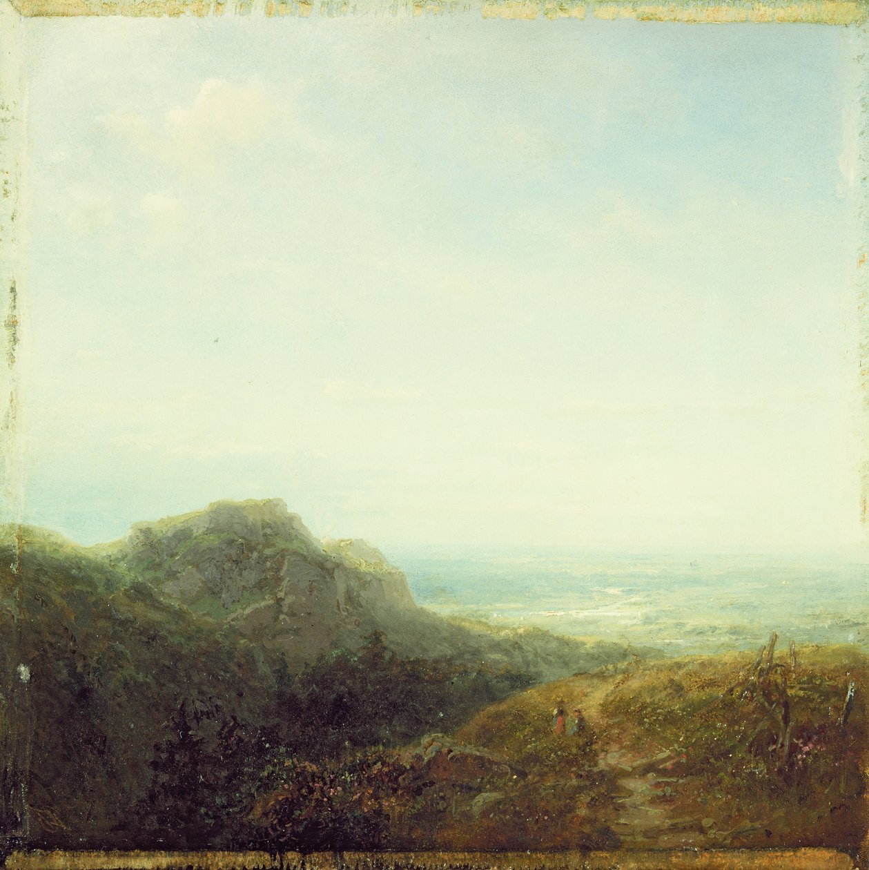 Surplombant la vallée - Carl Spitzweg
