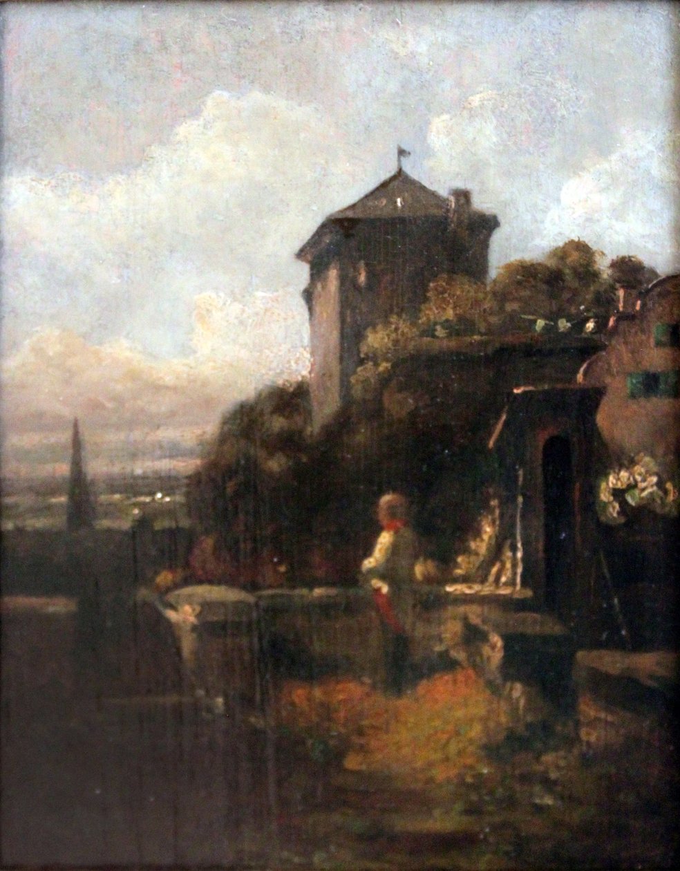 Sentinelle sur les remparts - Carl Spitzweg