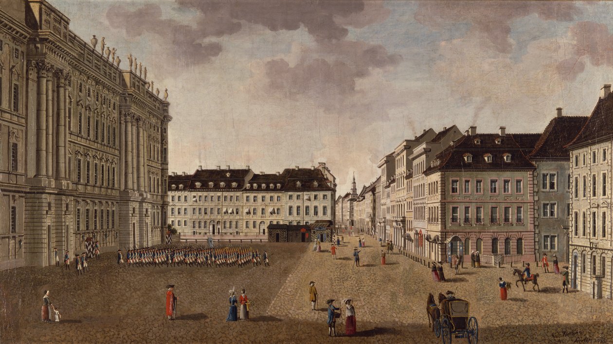 Palais de la ville de Berlin, 1765 - Carl Traugott Fechhelm