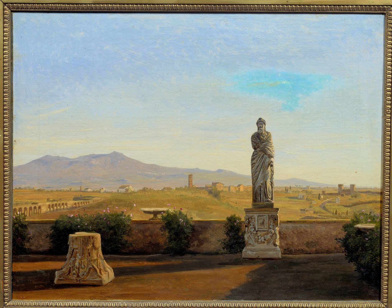 Panorama depuis la Villa Mattei - Carl Christian Constantin Hansen