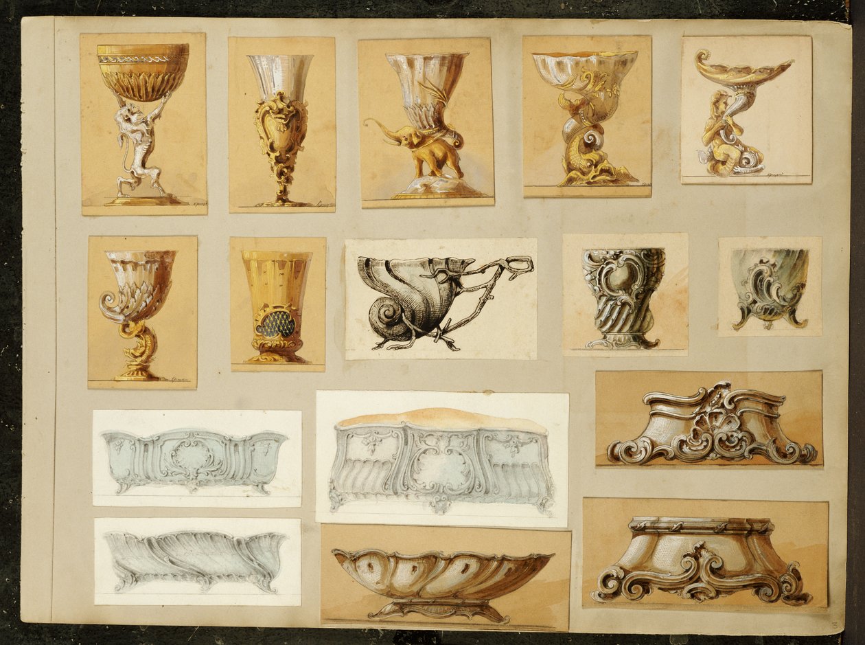 Sélection de dessins, Maison de Carl Fabergé - Carl Fabergé