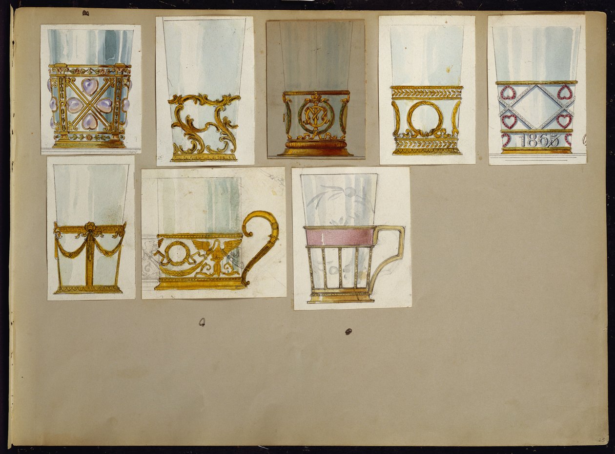 Sélection de dessins, Maison de Carl Fabergé - Carl Fabergé