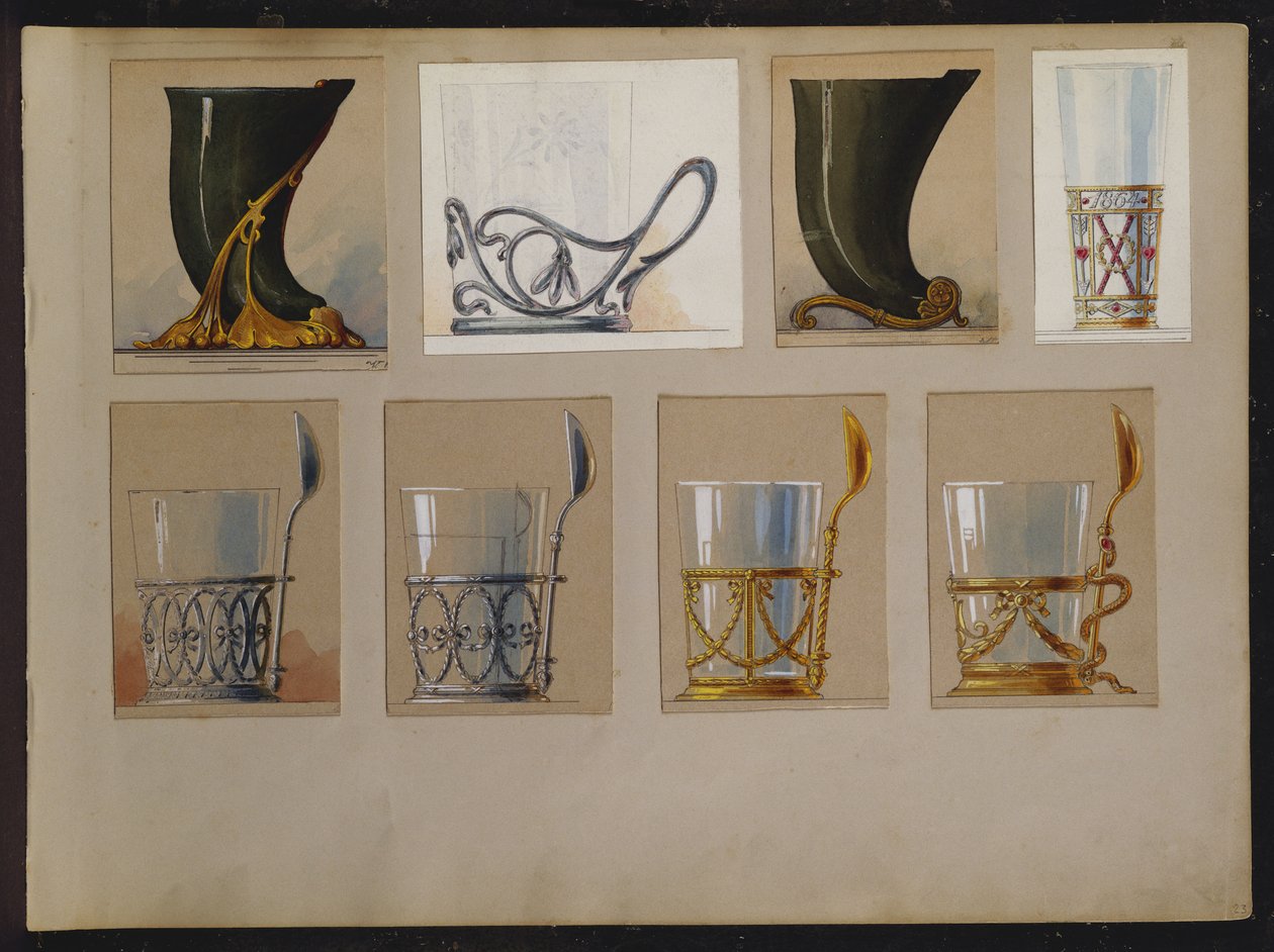 Sélection de dessins, Maison de Carl Fabergé - Carl Fabergé