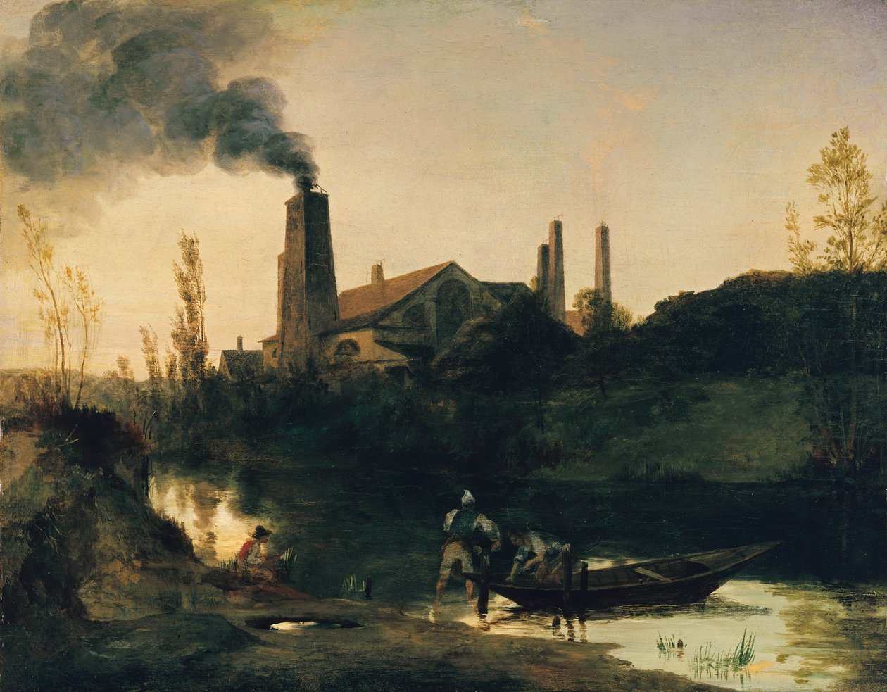 Le laminoir de Neustadt-Eberswalde - Carl Blechen
