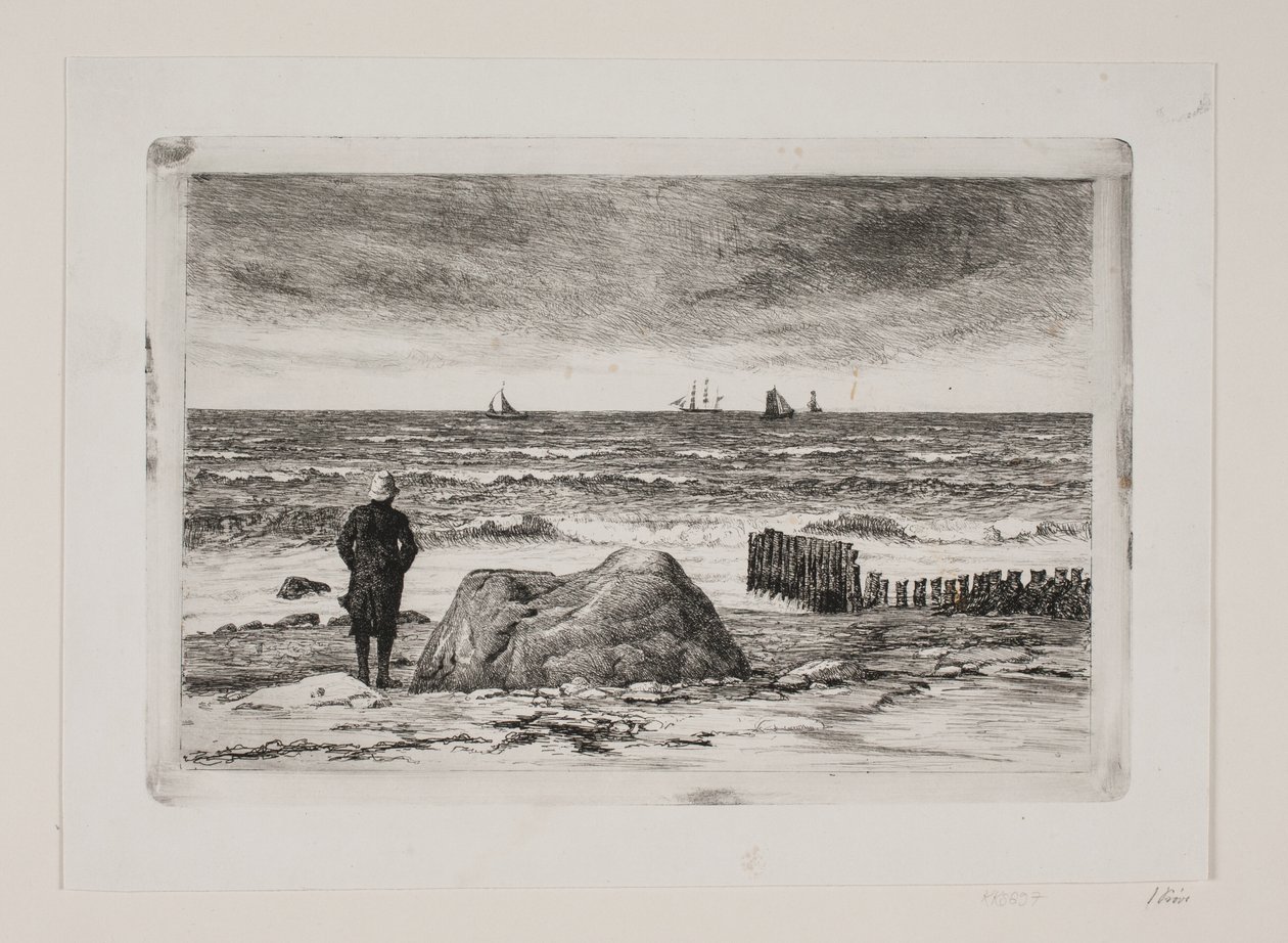 Temps venteux. Scène marine - Carl Bloch