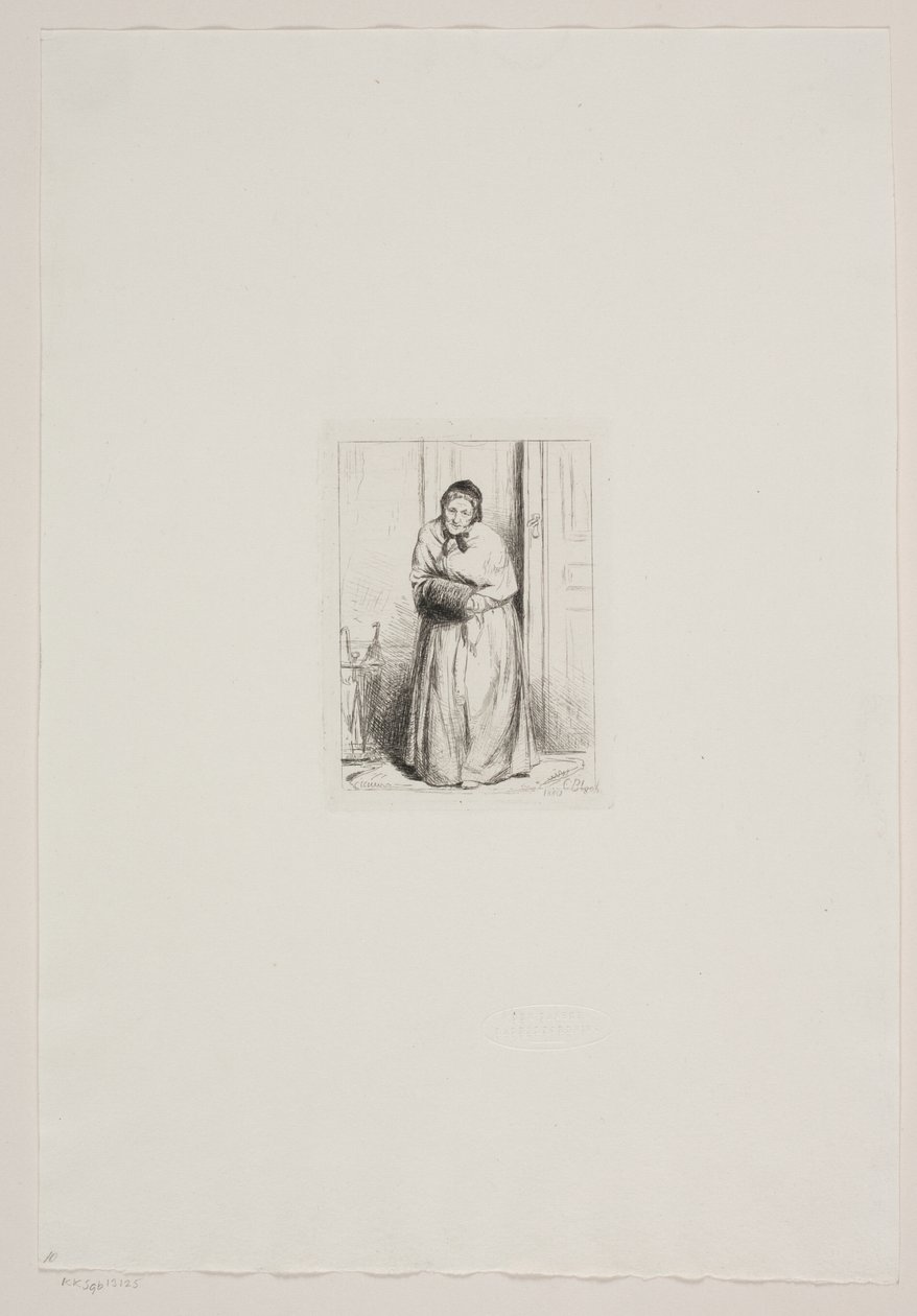 Danois : Supplikantinden - Carl Bloch