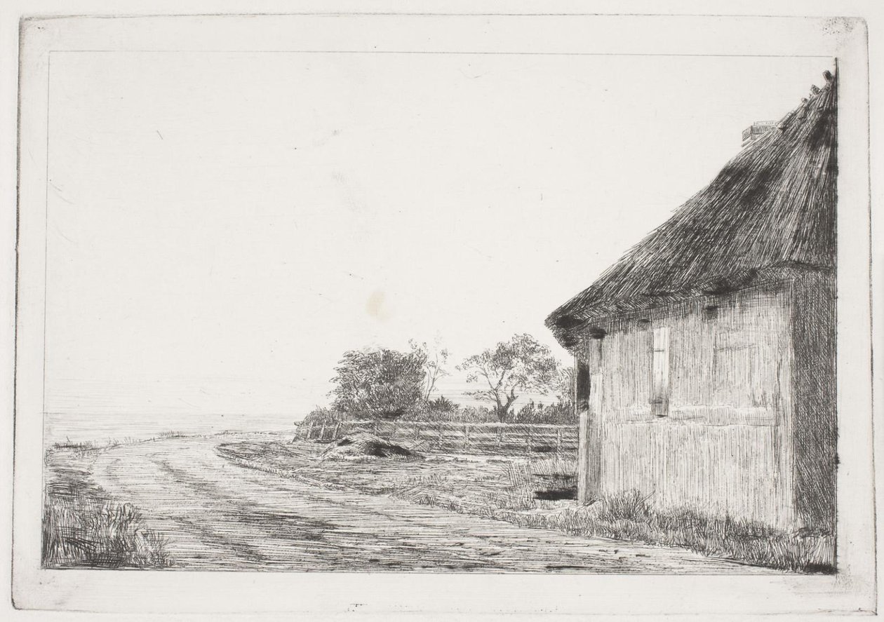 La maison et le jardin au bord de la mer - Carl Bloch