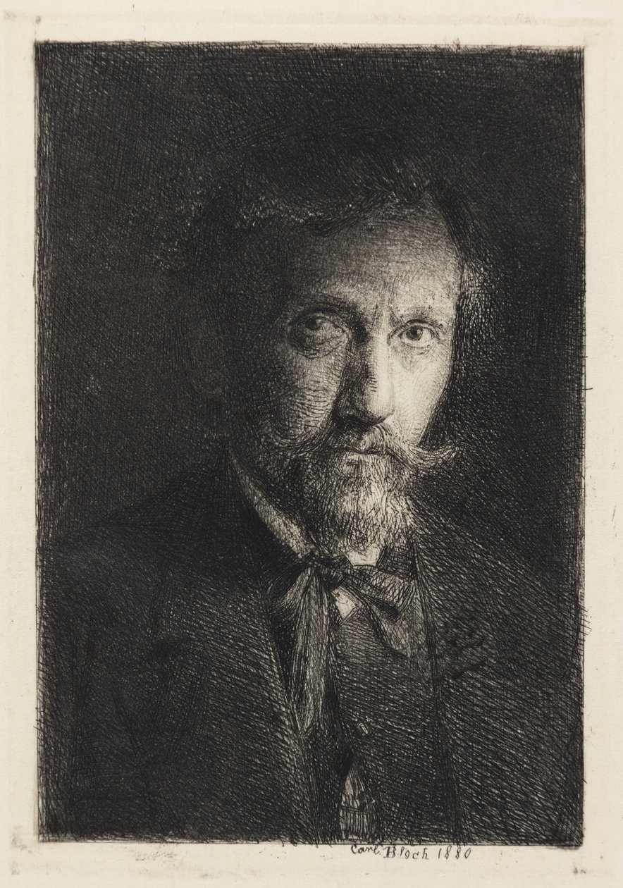 Autoportrait - Carl Bloch
