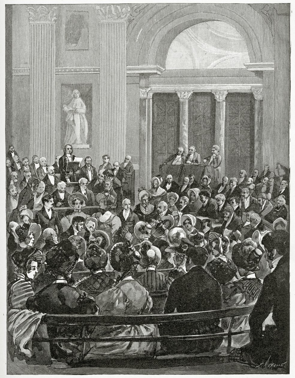 Discours de réception de Victor Hugo, 19e siècle - Carl Christian Vogel von Vogelstein