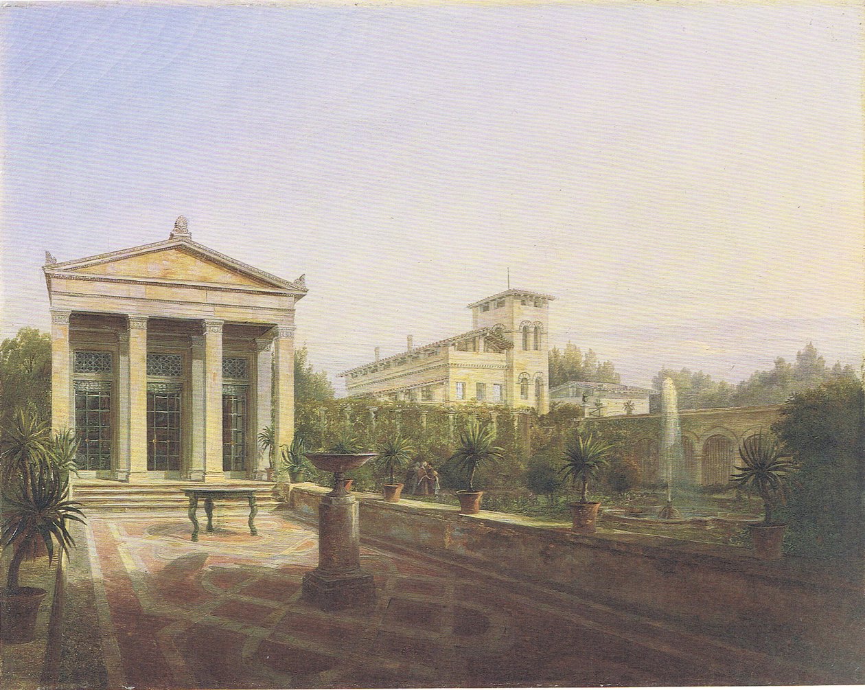 la maison-jardin de Charlottenhof à Potsdam - Carl Daniel Freydanck