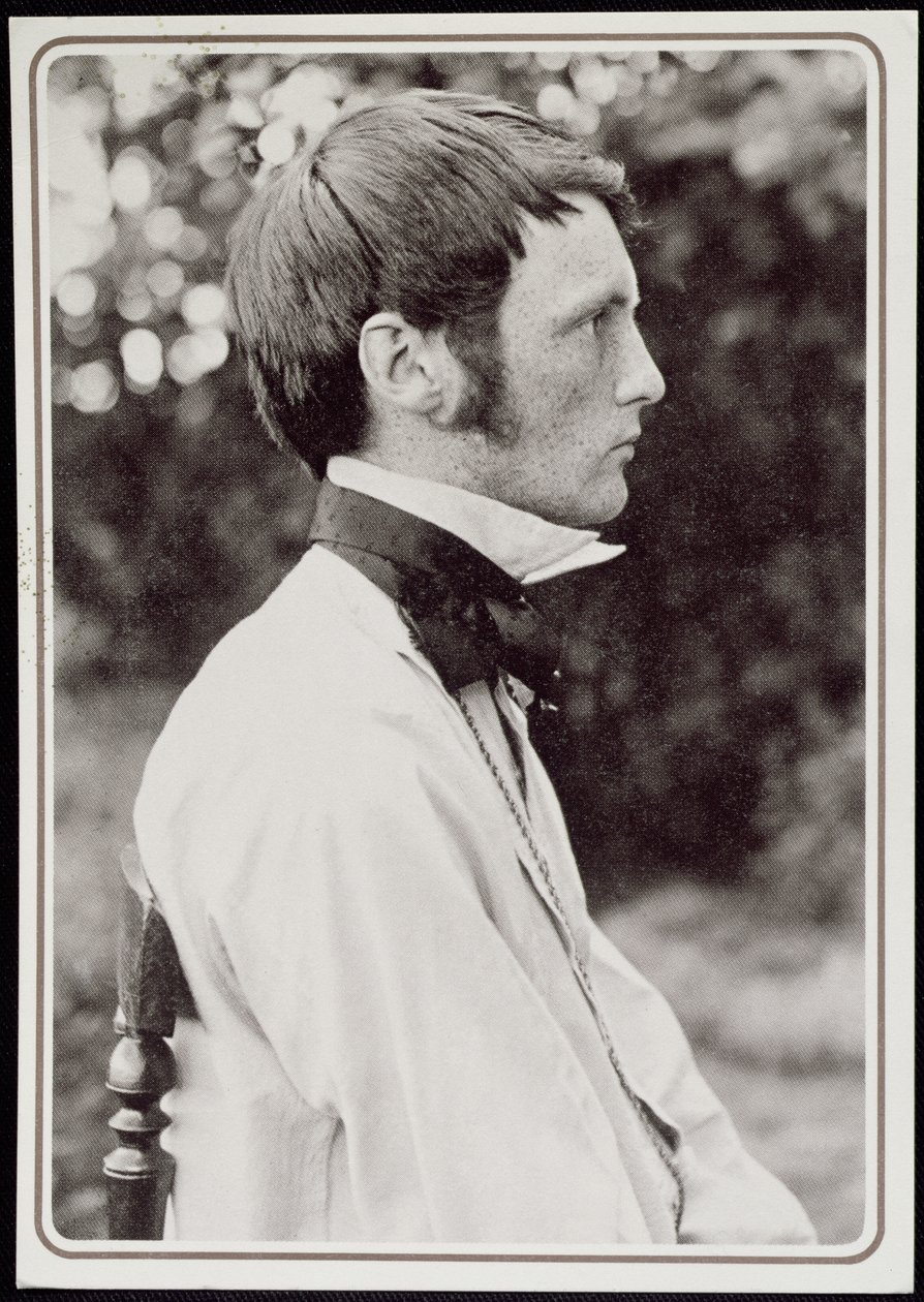 Portrait de Heinrich Vogeler (1872-1942) 1898 - Carl Eeg