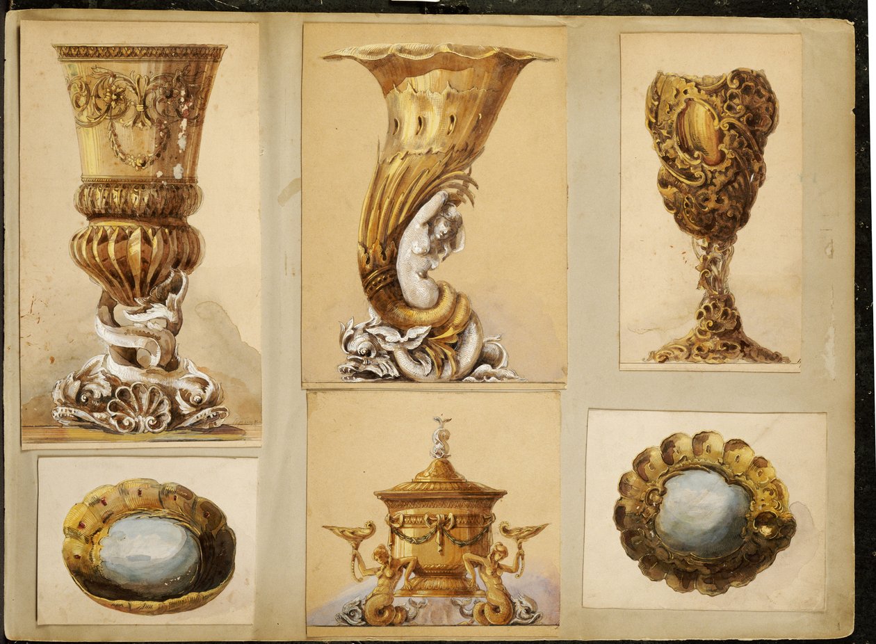 Sélection de dessins, Maison de Carl Fabergé - Carl Fabergé