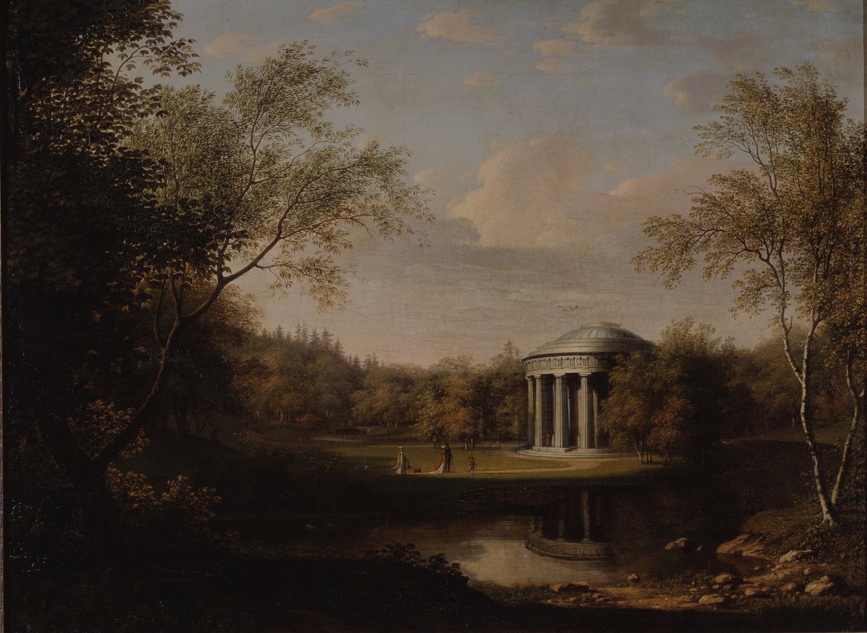 Vue du Temple de l