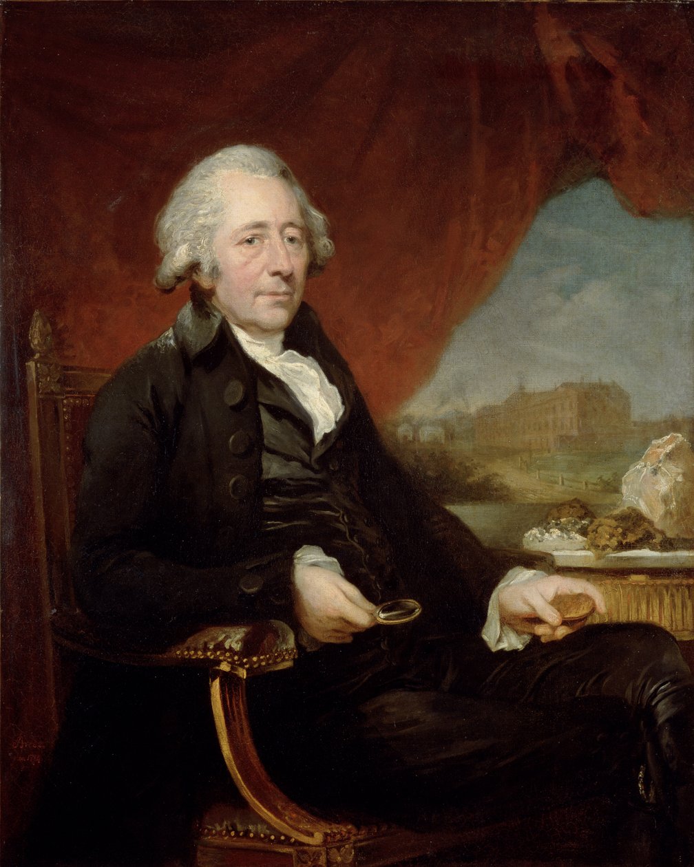 Portrait de Matthew Boulton, 1772 - Carl Frederick von Breda
