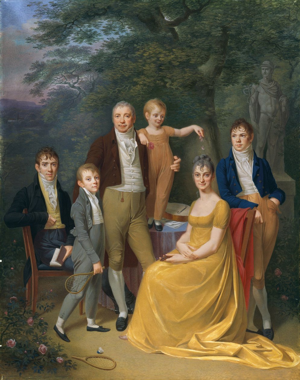 Portrait de famille - Carl Friedrich Demiani