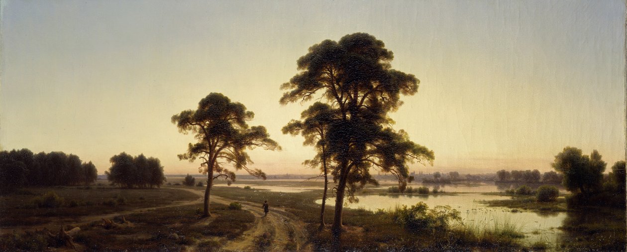 Paysage silésien - Carl Friedrich Lessing