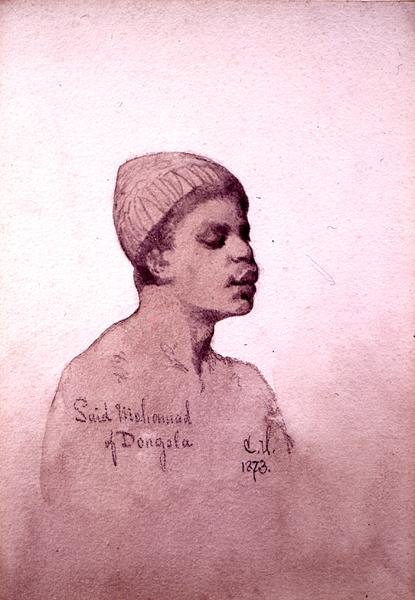 Said Mohamad de Dongola (Soudan) 1873 - Carl Haag