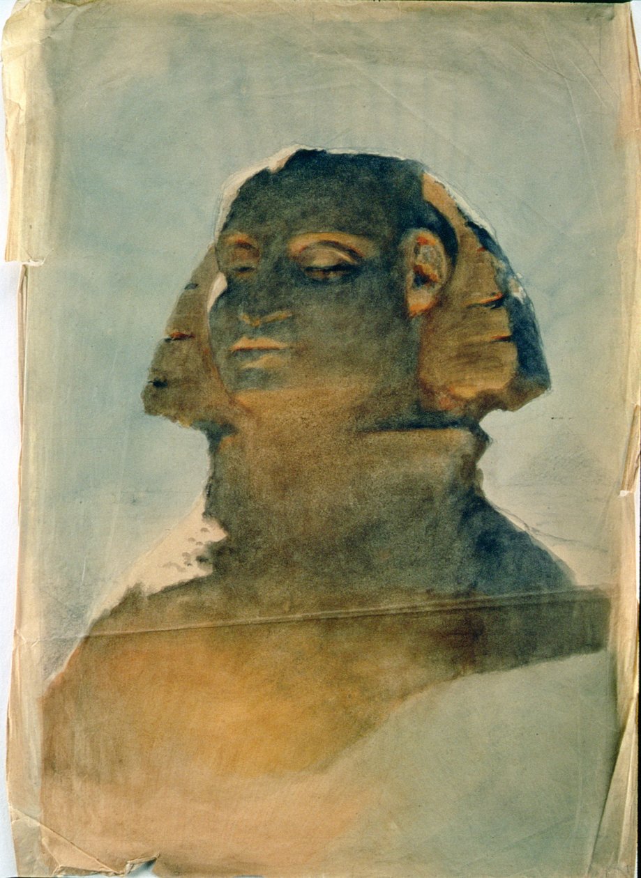 Sphinx à Gizeh - Carl Haag