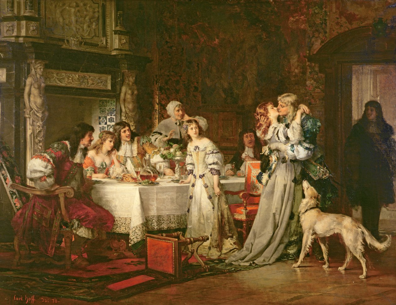 Le retour, 1870 - Carl Heinrich Hoff