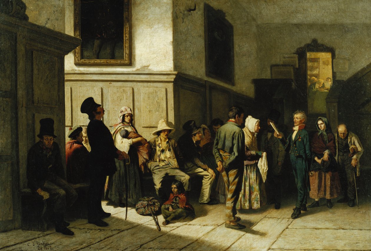 Au poste de police - Carl Hendrik d Unker