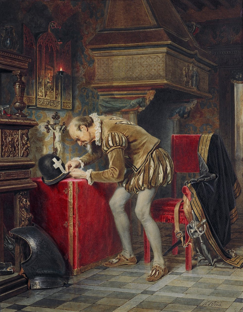 La veille de la Saint-Barthélemy (Ligiste) - Carl Huns
