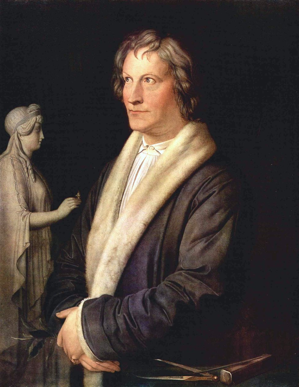 Portrait du sculpteur Thorwaldsen - Carl Joseph Begas