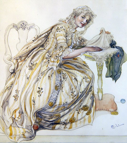 Décoration de Noël - Carl Larsson