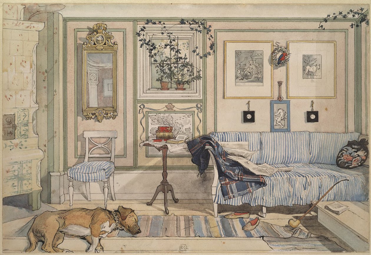 Un coin douillet - Carl Larsson