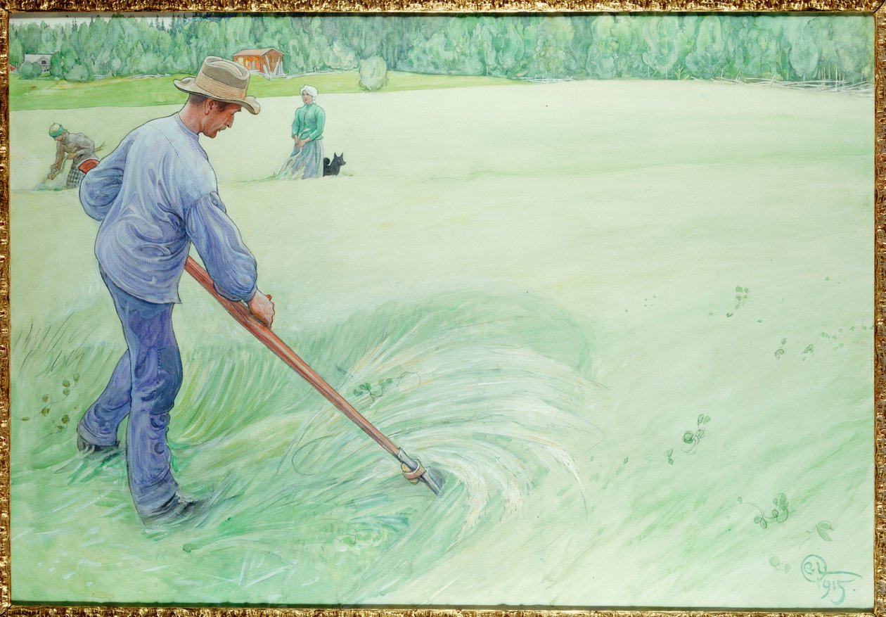 Moissonneurs, 1915 - Carl Larsson