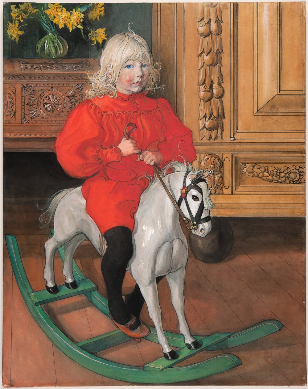 « Murre ». Portrait de Casimir Laurin - Carl Larsson