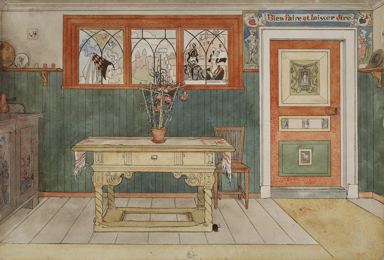 La salle à manger, de la série A Home, c.1895 - Carl Larsson