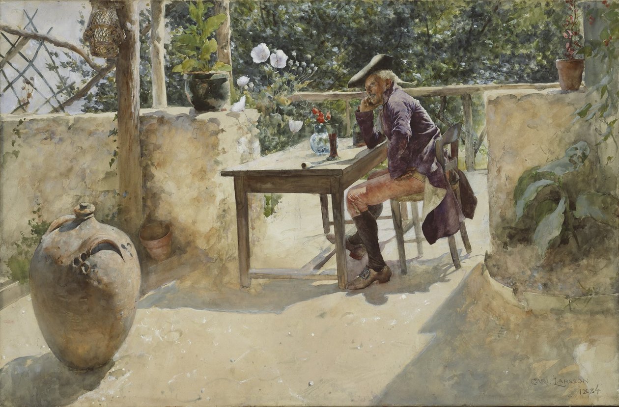 La vigne - Carl Larsson