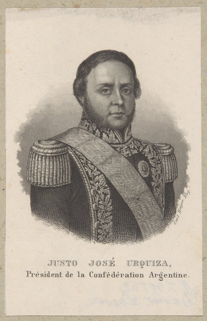 Justo José Urquiza, président de l